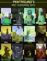 Free download ++ Pentaguros Art Summary [2014] ++ free photo or picture to be edited with GIMP online image editor